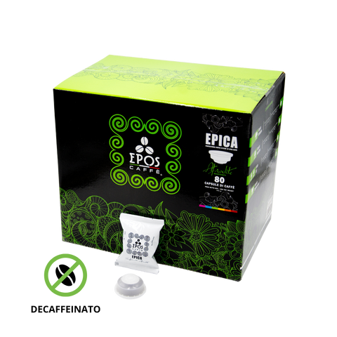 Epos Caffè in capsule compatibili Epica - Linea Afrodite Decaffeinato (100pz)