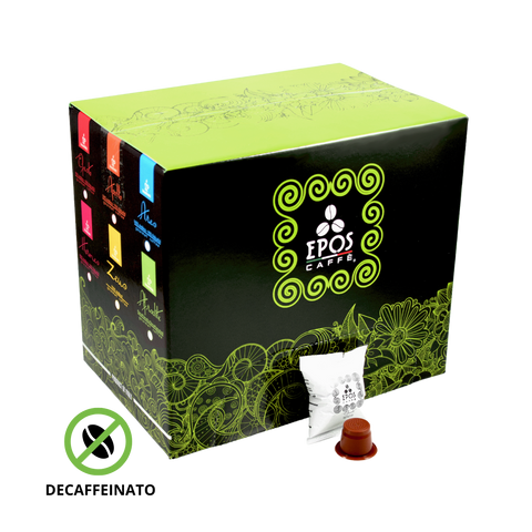Epos Caffè in capsule compatibili Nespresso - Linea Afrodite Decaffeinato (100 pz)