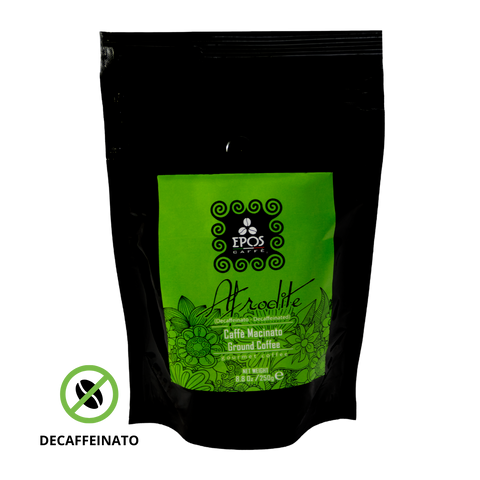 Epos Caffè tostato macinato - Linea Afrodite Decaffeinato (250 gr)