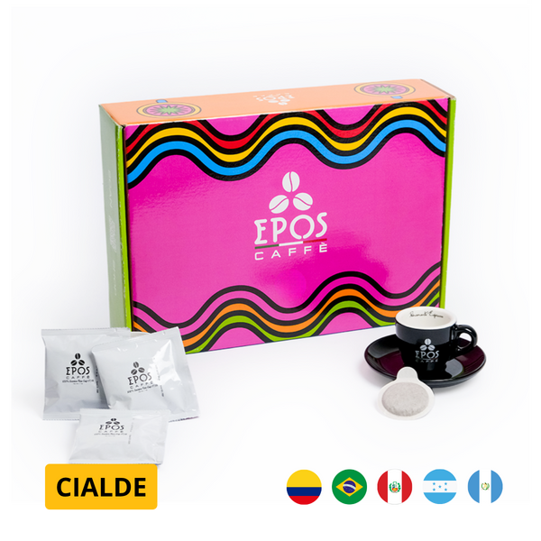 Box degustazione 50 Cialde ESE - 5 Monorigini Arabica