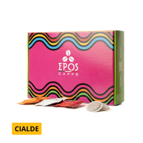 Epos Caffè - Box degustazione 50 cialde (Apollo, Ares, Efesto, Hermes, Zeus)