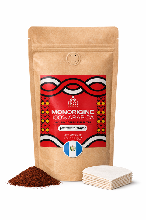 Caffè Macinato Per Filtro Monorigine Arabica Guatemala Mayor