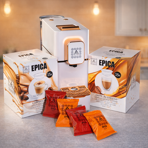 Macchina 'Epica' + Box degustazione + Kit accessori