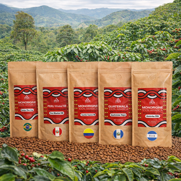 Bundle Monorigini Arabica - Caffè in grani da 200 gr